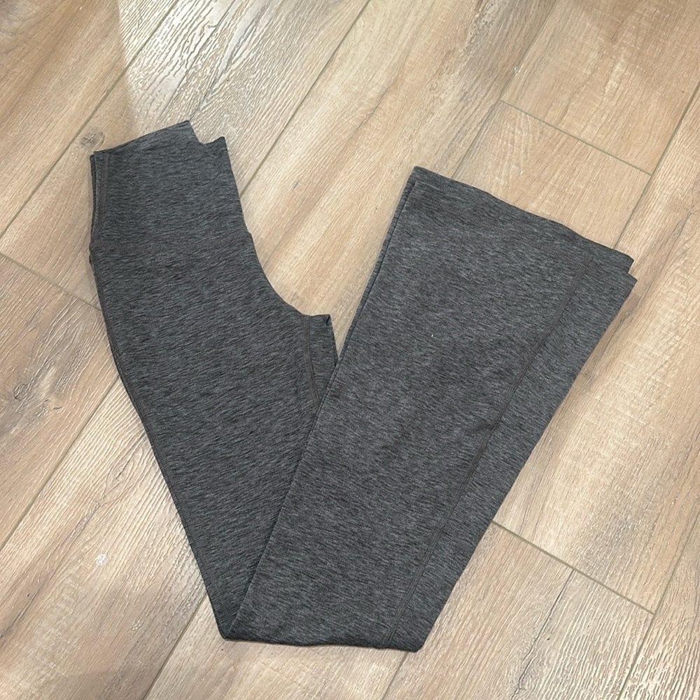 Gilly Hicks Dark Gray Flare Leggings